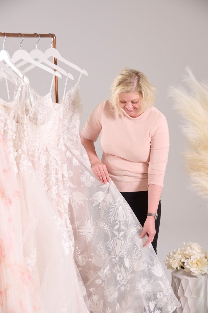 Anita Dowden, Maggie Sottero's head seamstress