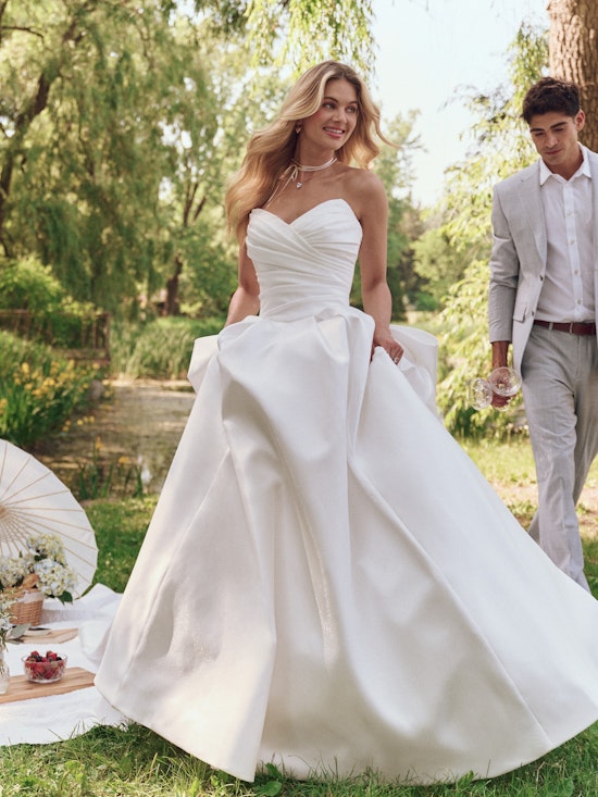 Bride wearing Aubrielle by Maggie Sottero
