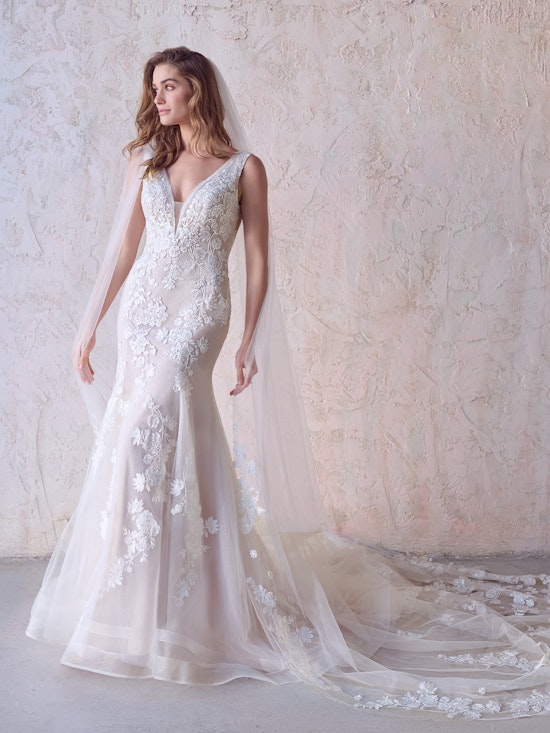 Bride wearing Daisy by Maggie Sottero
