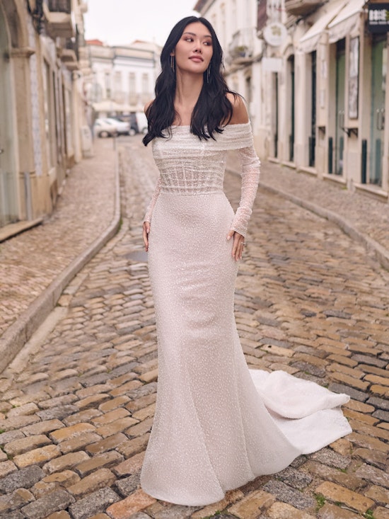 Bride wearing Drew by Maggie Sottero