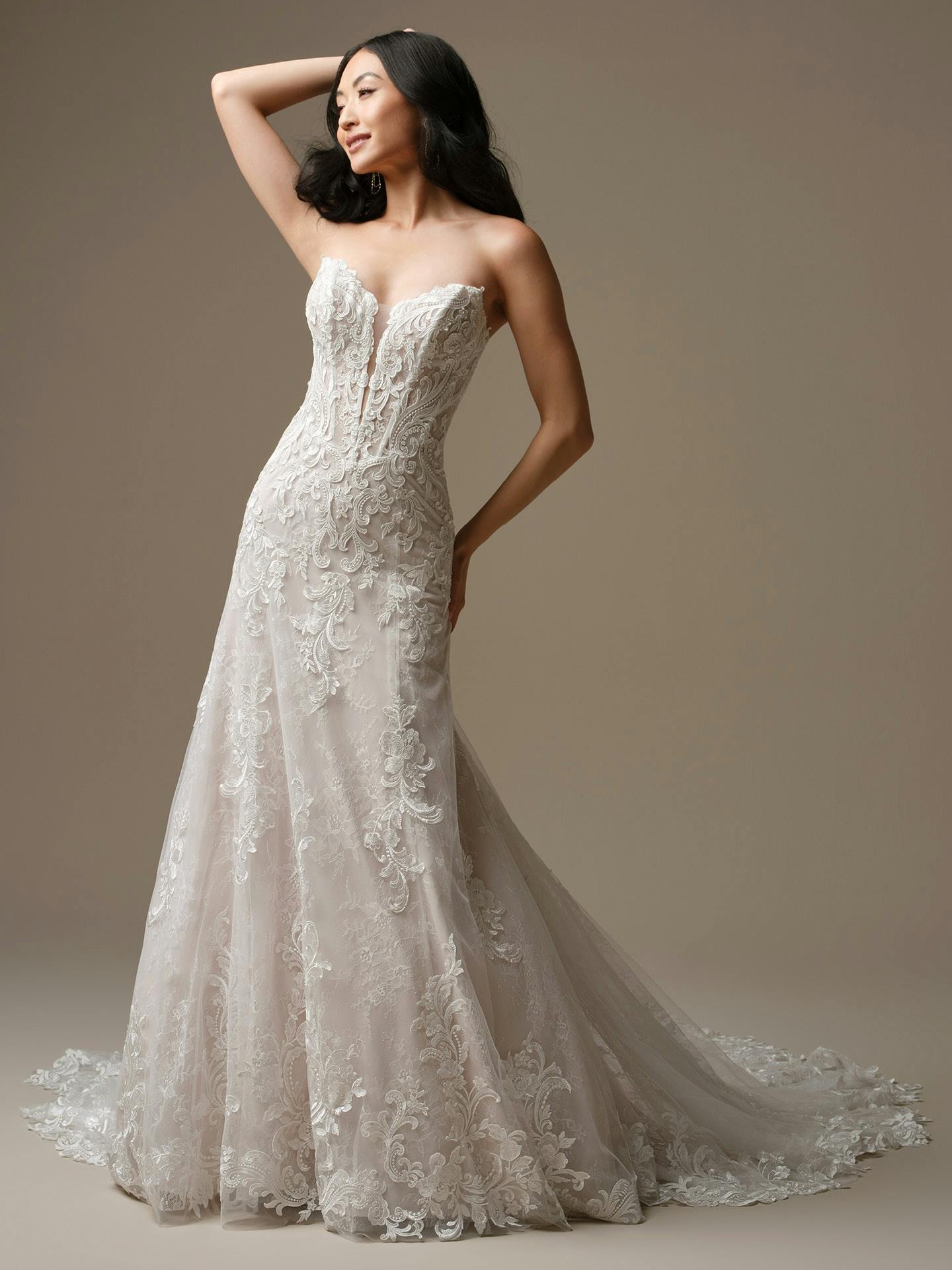 Maggie Sottero Farrah A line Wedding Dress 26MS468A01 Alt50 IV066
