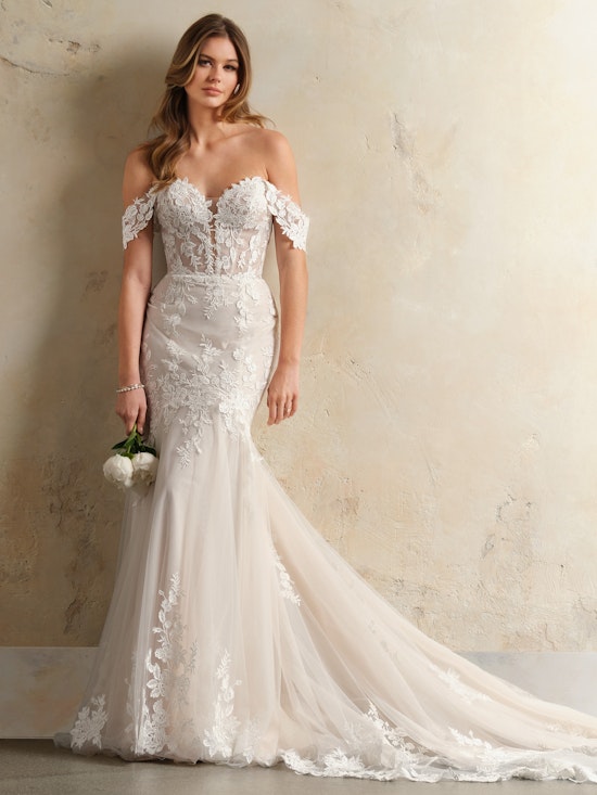 Bride wearing Saskia by Maggie Sottero