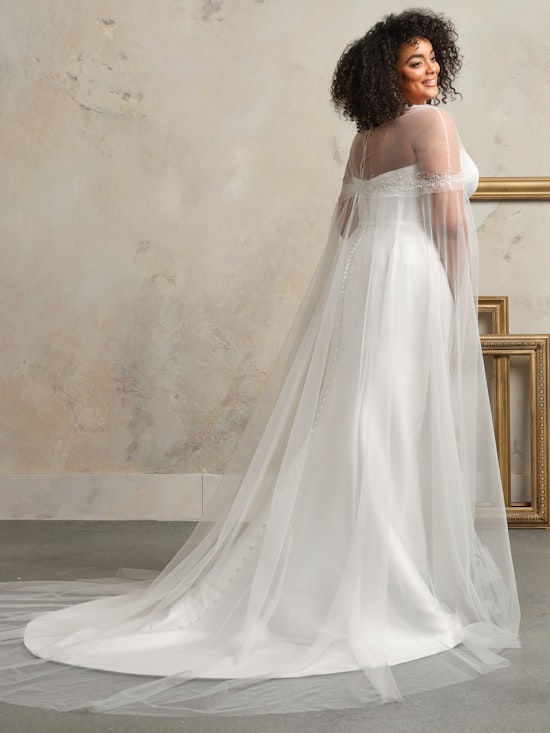 Bride wearing Maisie by Rebecca Ingram