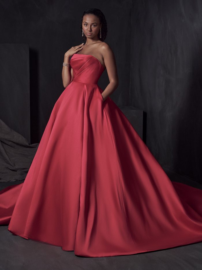 Bride wearing Alera by Sottero and Midgley