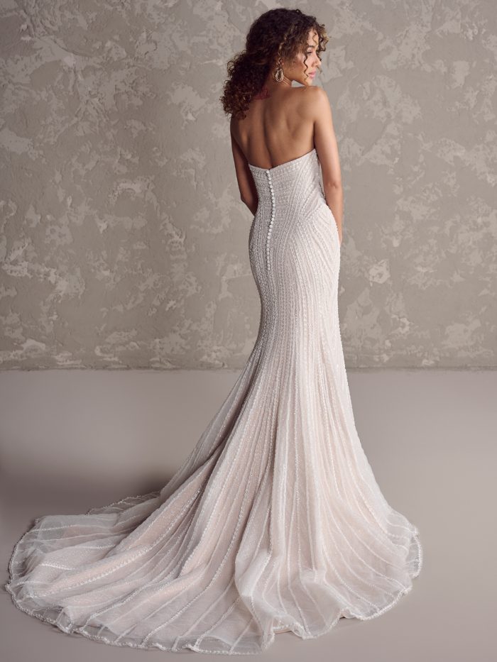 Bride wearing Iravati by Sottero and Midgley