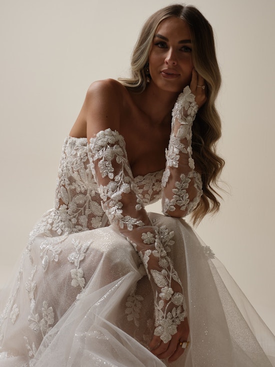 Bride wearing Jenascia by Sottero and Midgley