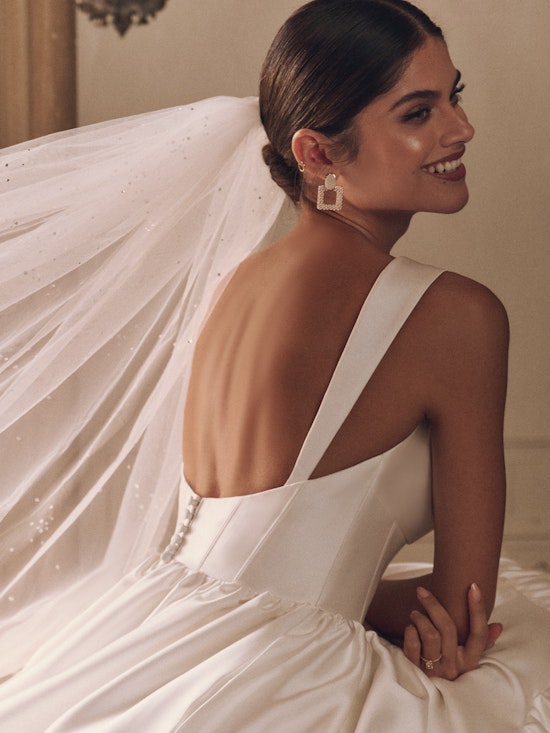 Bride wearing Talitha by Sottero and Midgley