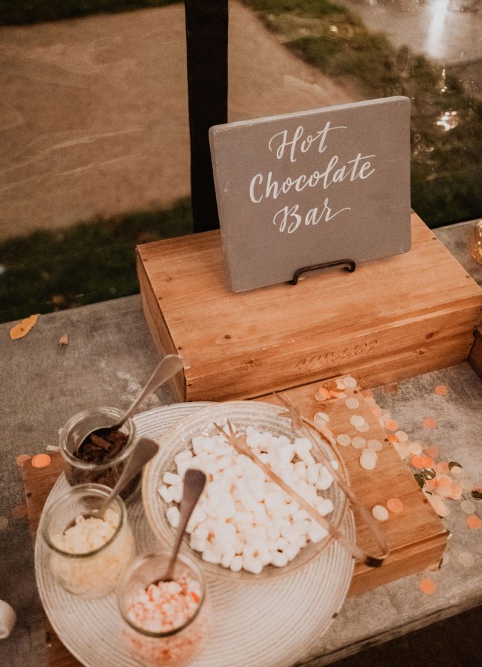 Hot cocoa bar